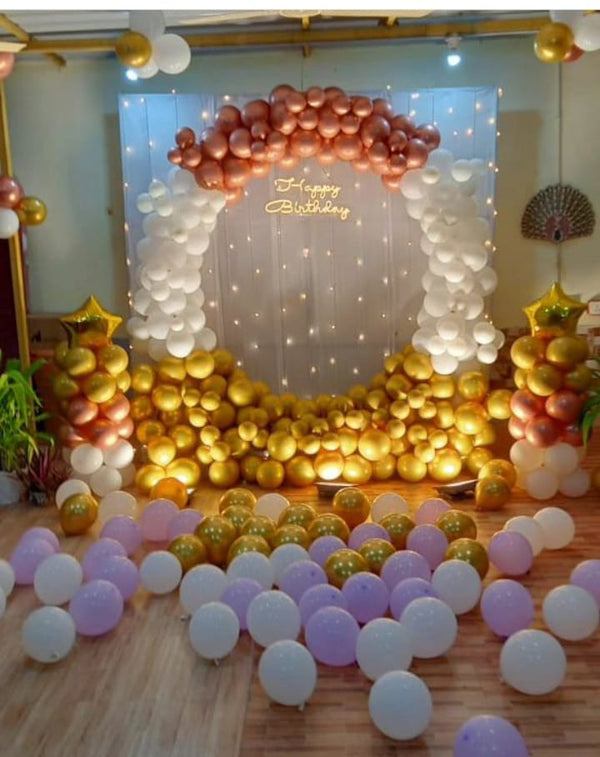 Premium Balloon Backdrop Setup