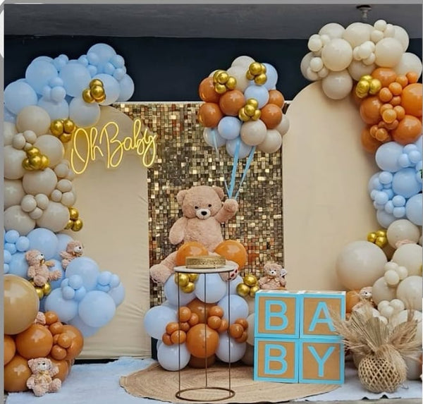 Welcome Baby Décor – Teddy & Balloon Theme