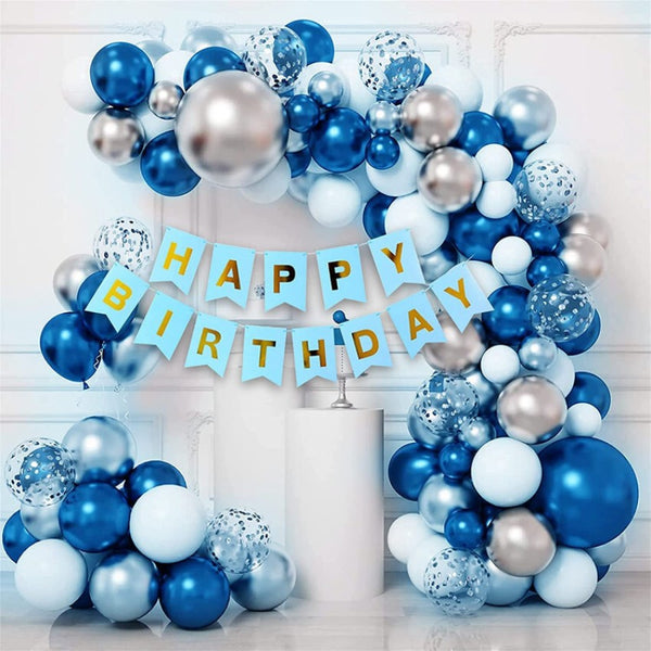 Birthday Boy Balloon Décor Setup